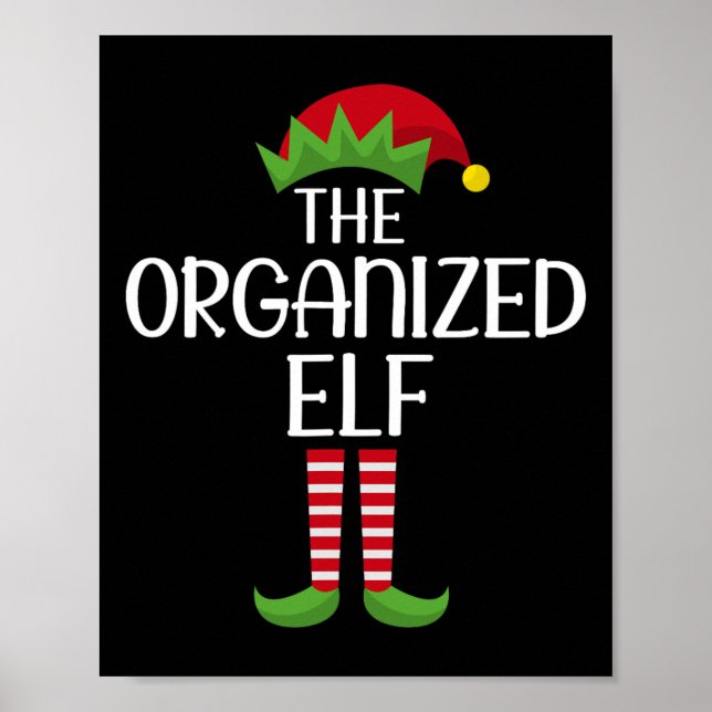 Elf Group Matching Family Julafton-kostade organis Poster (Framsidan)
