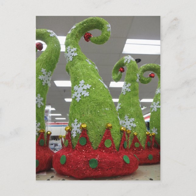 Elf Hat Vykort (Framsida)