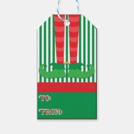 Elf Helgdag Gift-Märkre Presentetikett