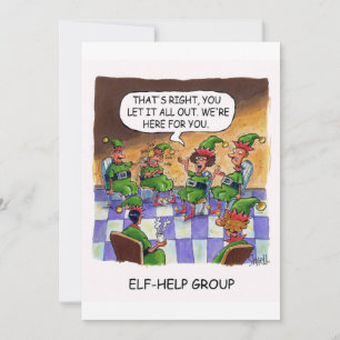 ELF HJÄLP GRUPP JULKORT
