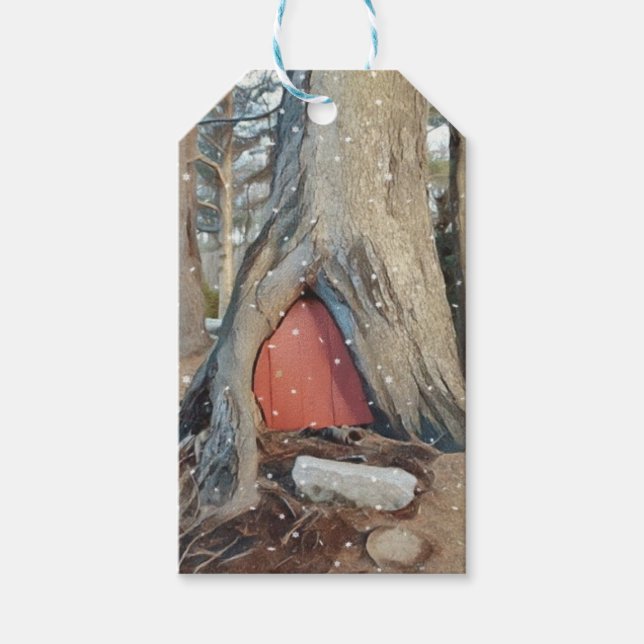 Elf House Presentetikett (Framsidan)