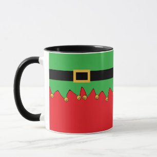 Elf Jingle! Helgdag för akut Roligt Mugg