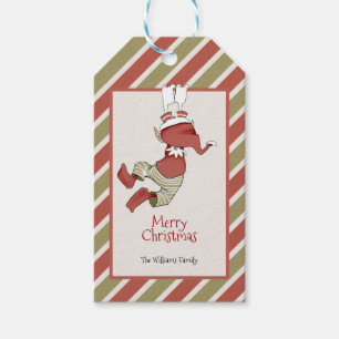 Elf-jul Presentetikett