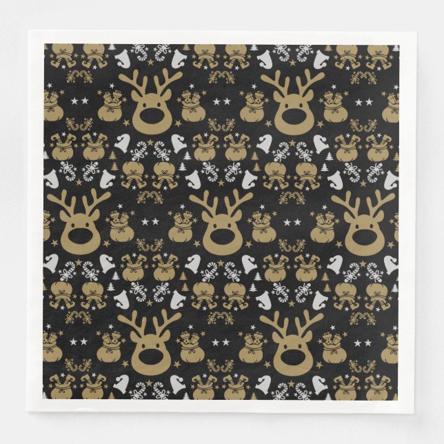 Elf jul Wrapping Pappersservett (Framsida)