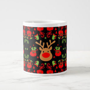 Elf-julafton Jumbo Mugg