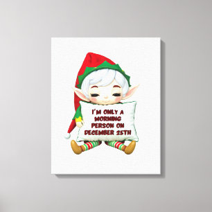 Elf-julen Canvas Wall Art