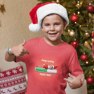 Elf Loading Energy on Progress Pub T Shirt