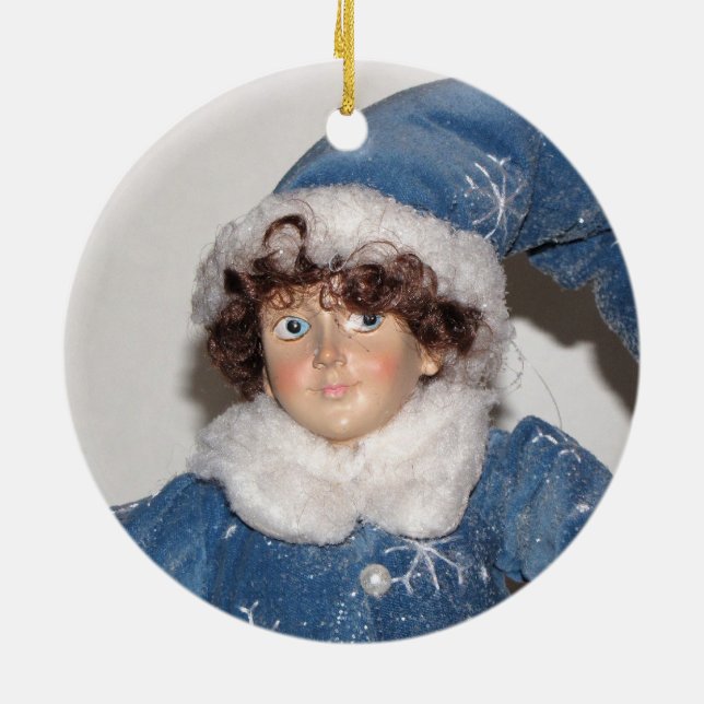 Elf Lord Helgdag Ornament (Baksidan)