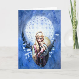 Elf Madonna-hälsningskort Helgkort