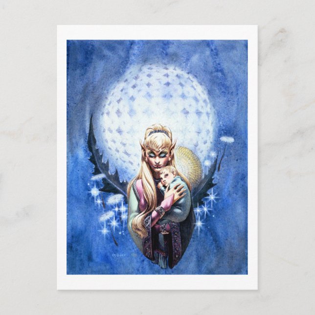 Elf Madonna Postcard Vykort (Framsida)