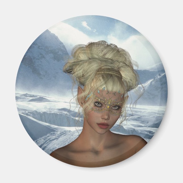 Elf Maiden Magnet (Framsidan)