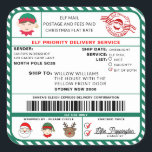 Elf Mail - etikett - etikett<br><div class="desc">Det här märket med Elf Mail-juletiketten är det perfekt sättet att tillföra lite extra magi till din julomslutning. Dekalen kan vara personlig med ditt barns namn och en rekommenderad förlossningsmetod. Hela texten är redigerbar och kan anpassas efter dina behov i kostym. Om du vill göra en mer avancerad anpassning av...</div>