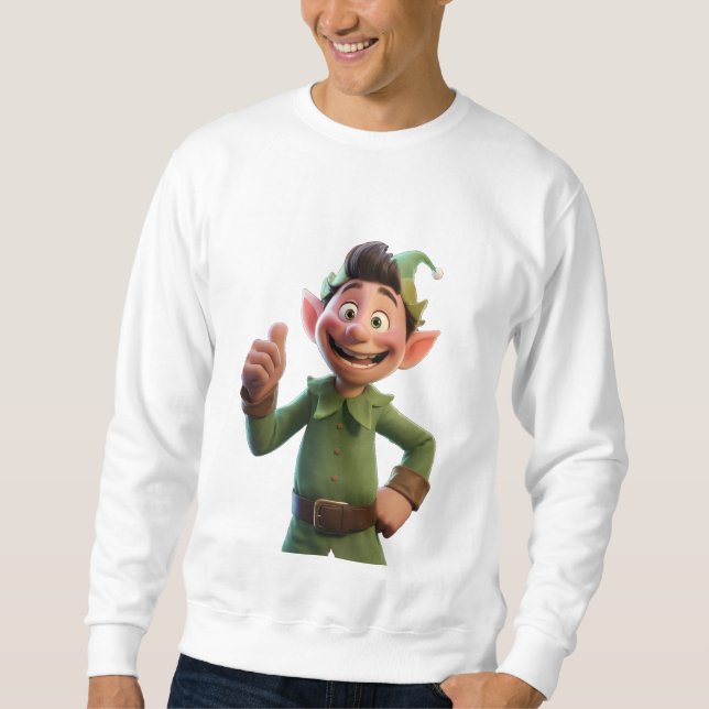Elf Manar | Sweatshirts | T-Shirts Lång Ärmad Tröja (Framsida)