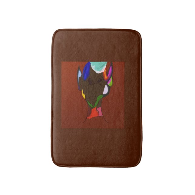 Elf Map Art  Badrumsmatta (Framsidan (Vertikal))