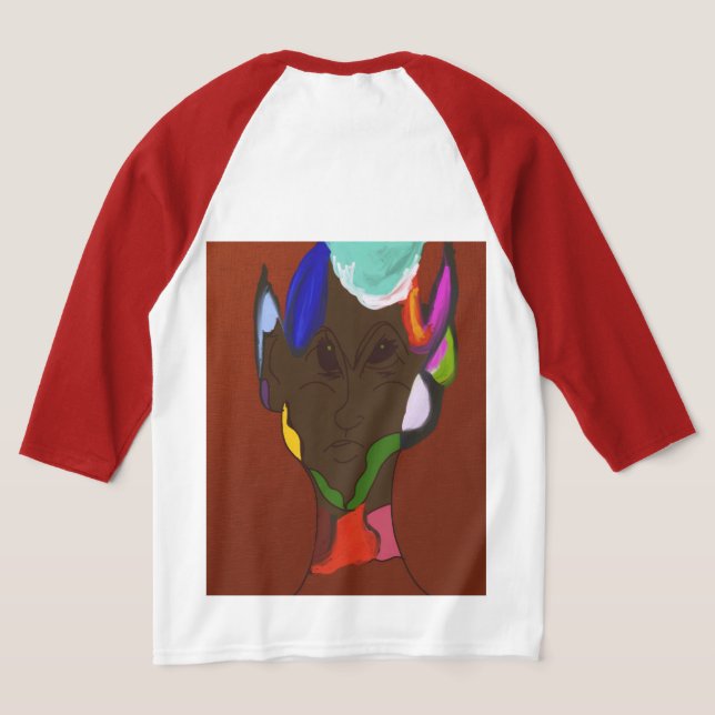 Elf Map Art T Shirt (Laydown Baksida)