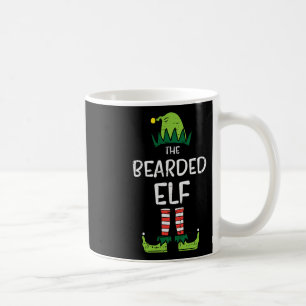 Elf-matchande jul för familjejordbruk Da Kaffemugg