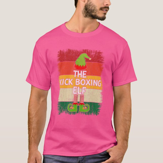Elf Matching Group Jul Party T Shirt (Framsida)