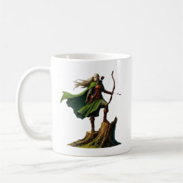 Elf med Bow Kaffemugg