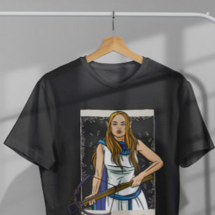 Elf med kurvbrytningstecken t shirt