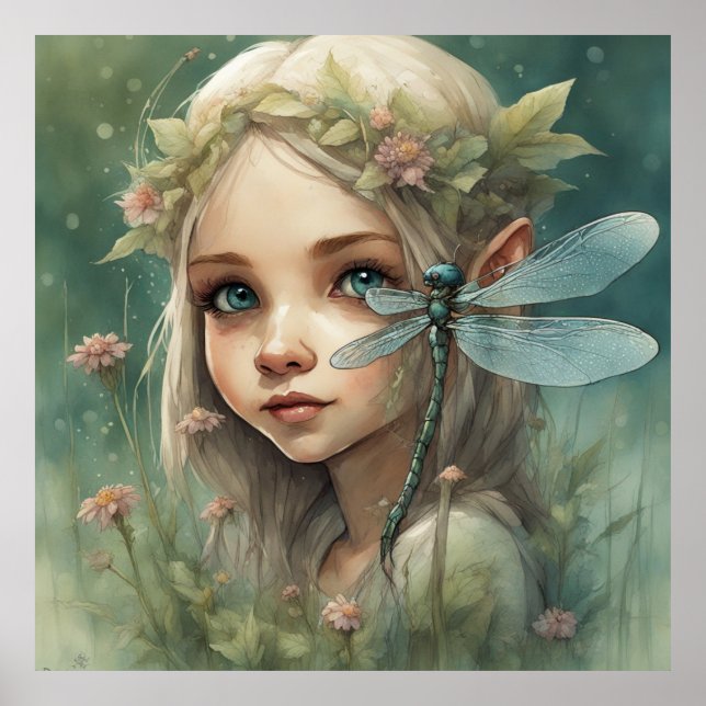 Elf och Dragonfly 3 Poster (Framsidan)