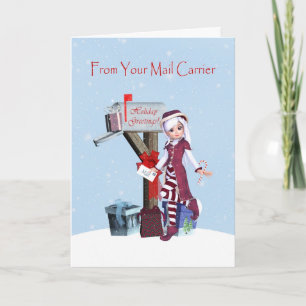 Elf- och postlådeGlad helg från posttransportföret