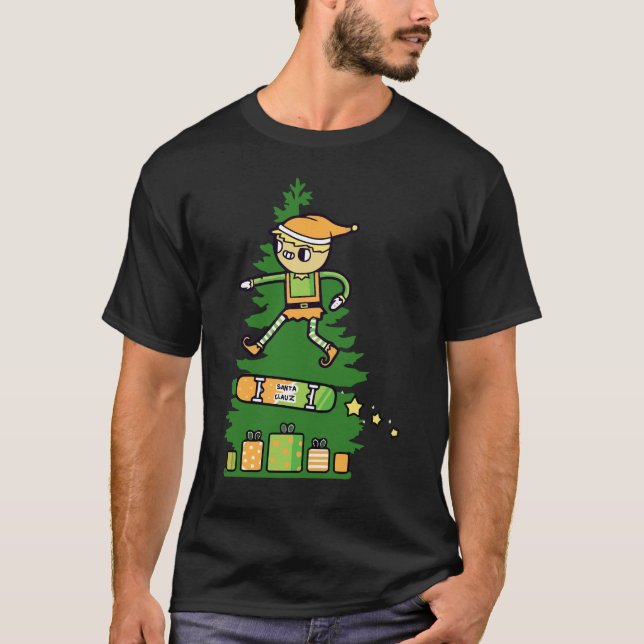 Elf och säkerhet t shirt (Framsida)