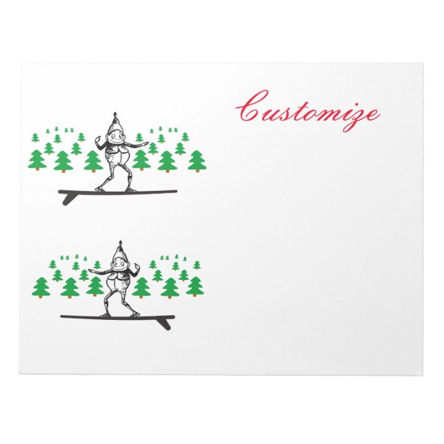 Elf på en ytlig Thunder_Cove Anteckningsblock (Framsida)