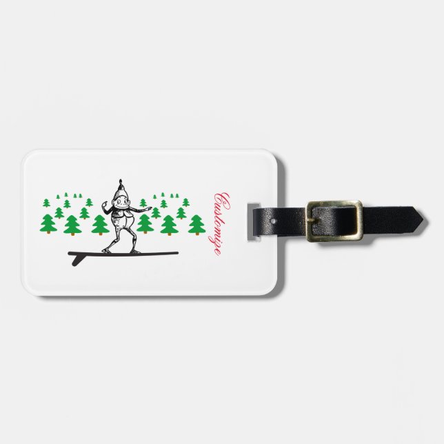 Elf på en ytlig Thunder_Cove Bagagebricka (Horisontell Framsida)