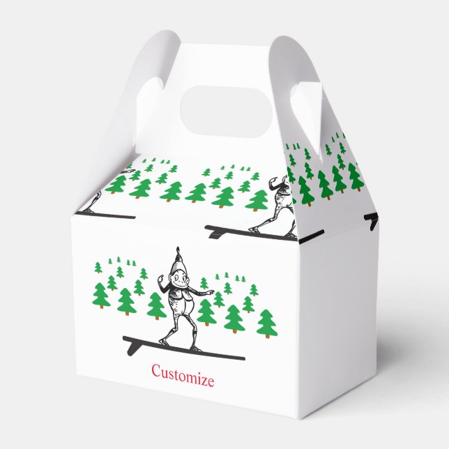 Elf på en ytlig Thunder_Cove Presentaskar (Framsidan Sidan)