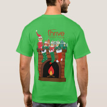 Elf på mantel Triv T-Shirt
