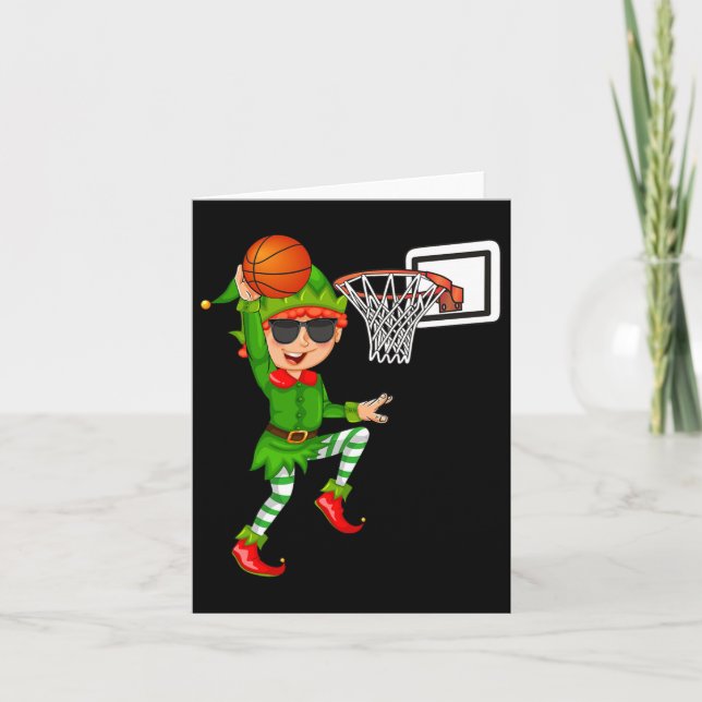Elf Pay Basketball Thanksgiving jul 2021 Kort (Framsida)