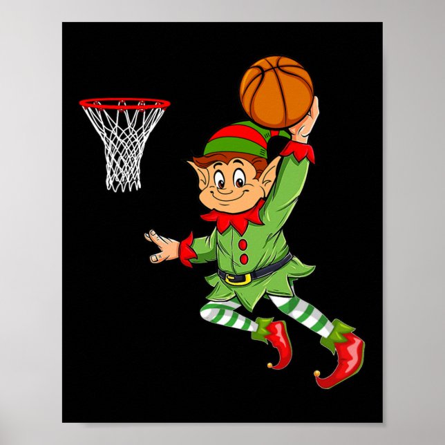 Elf Pay Basketball Thanksgiving jul 2021 Poster (Framsidan)