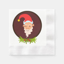 Elf Porträtt White Pappersservett