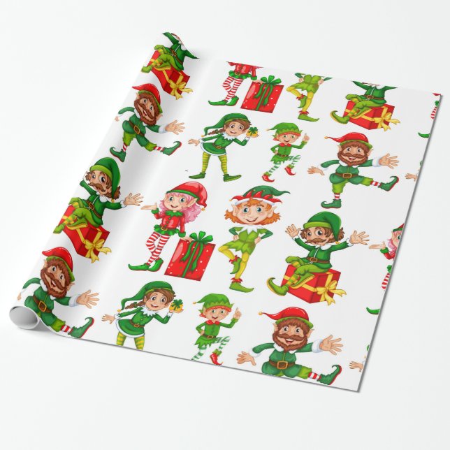 Elf Presentpapper (Utrullad)
