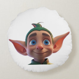 ELF Round Pillow Rund Kudde