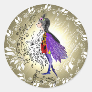 Elf Runt Klistermärke