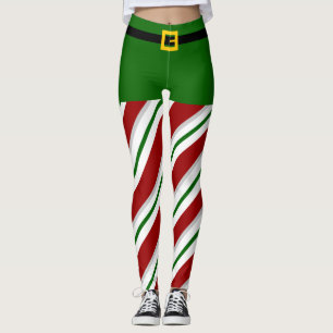 Elf Santa's Elves jul Kvinnors förbund Leggings