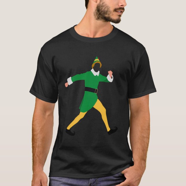Elf Shirt Din favoritjulafton Long Sleev T (Framsida)