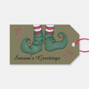 Elf Shoes Presentetikett