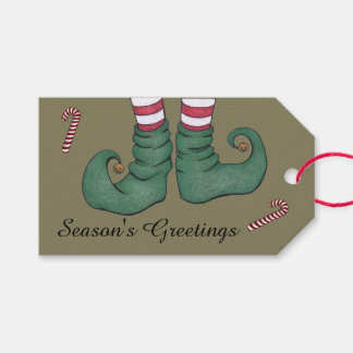 Elf Shoes Presentetikett