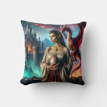 Elf som håller ett dragägg