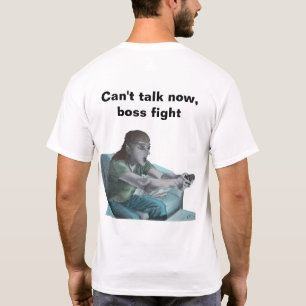 Elf spelar videospel Fantasy Art T-Shirt