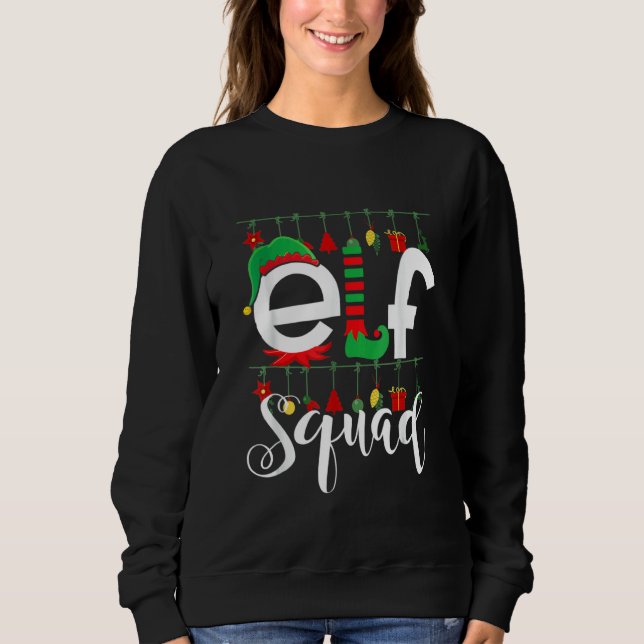 Elf Squad Christmas Matching Family Xmas Toddler B T Shirt (Framsida)