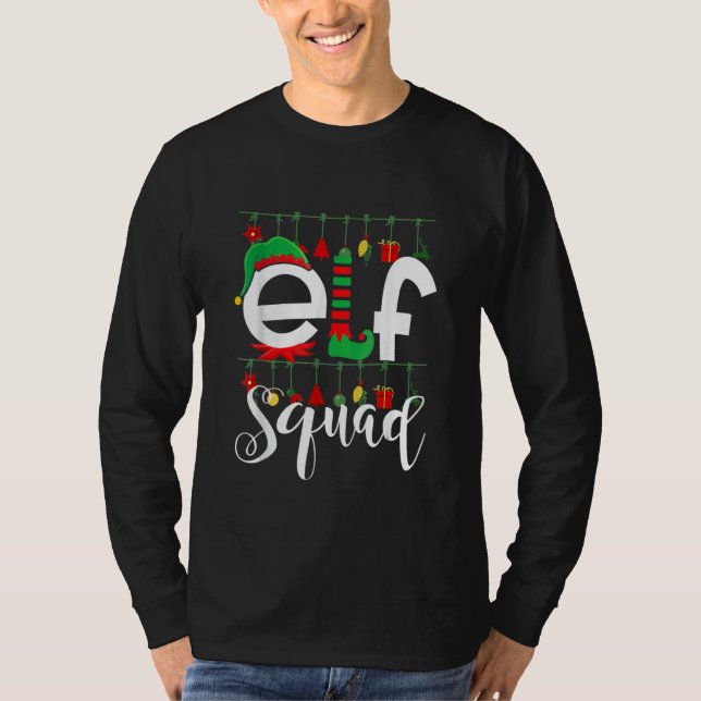 Elf Squad Christmas Matching Family Xmas Toddler B T Shirt (Framsida)