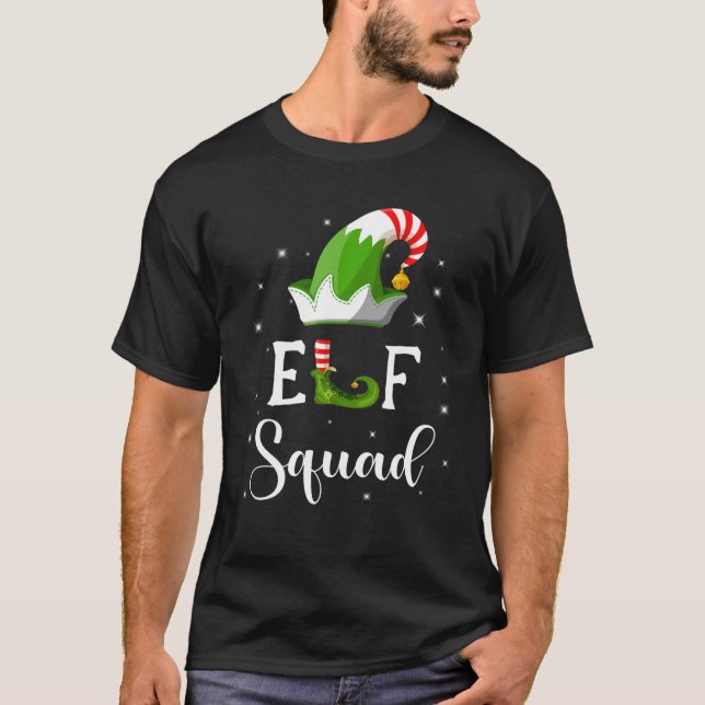 Elf Squad Family Matching Group God El T Shirt (Framsida)