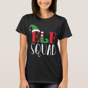 Elf Squad Funny Christmas Matching Top T Shirt