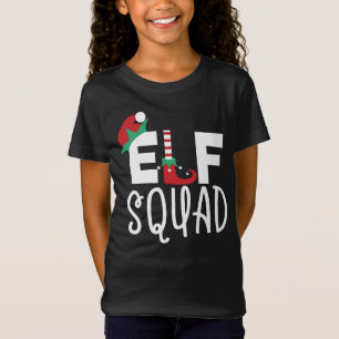 Elf Squad Funny Family Gathering juldräkt T Shirt