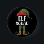Elf Squad Funny Family Matchande jul Knapp<br><div class="desc">Elf Squad Funny Family Matchande jul</div>