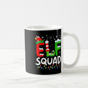 Elf Squad julfamilj matchande Julafton Elf Pajam Kaffemugg