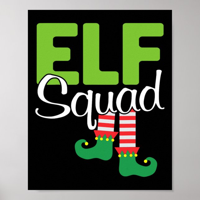 Elf Squad julgåva Poster (Framsidan)